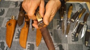 traditional bavarian Knife antik vintage Nicker Gnicker Knicker bayrisches Jagdmesser Solingen