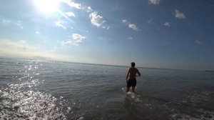 АДЛЕР. Пляж ЧАЙКА. Набережная. Мандарин. Река МЗЫМТА.