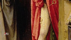 Иероним Босх. Поклонение Волхвов.