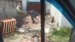 Гараж на металлолом. Процесс разбора гаража. Сдаем гараж в металлолом. Как заработать без вложений.