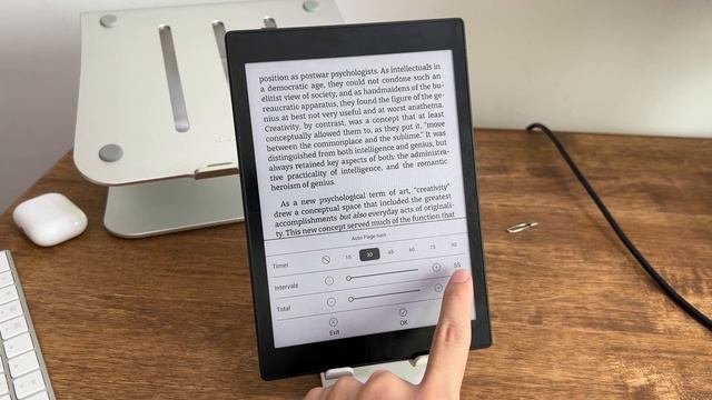 Automatic Page-turning On Onyx Boox Tab Mini C