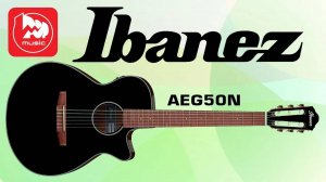 Классическая гитара Ibanez AEG50N.