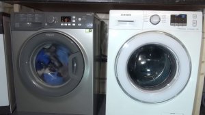Wash Race No.99 : Hotpoint Vs. Samsung on Cotton 60'c normal
