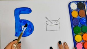 Котёнок Котэ и буква Б. Учимся писать букву Б