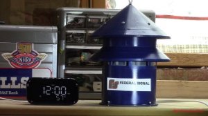 Mini Model 5T siren - noon blast - 5/18/22