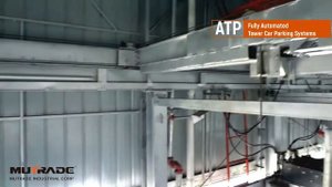 Mutrade Tower Type Mechanical Fully Automatic Car Parking Elevator System MAX 35 Floors