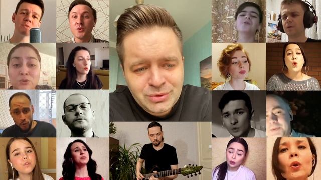 Дина Гарипова, Сергей Волчков, Людмила Пахомова и вся страна - Тонкая рябина (#ПоюРябинуСДиной)