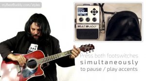 Singular Sound | BeatBuddy Drum Machine Pedal Demo: Metal Style