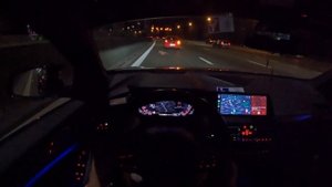 BMW M135 F40 POV NIGHTDRIVE