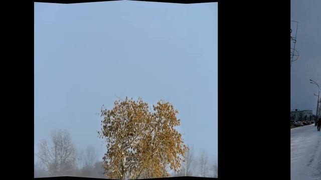 Индустриальный шлейф. Красота! Вид с Кузбасского моста, потом с Университетского. Кемерово