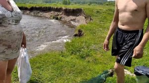 Большой улов на реке Есауловке