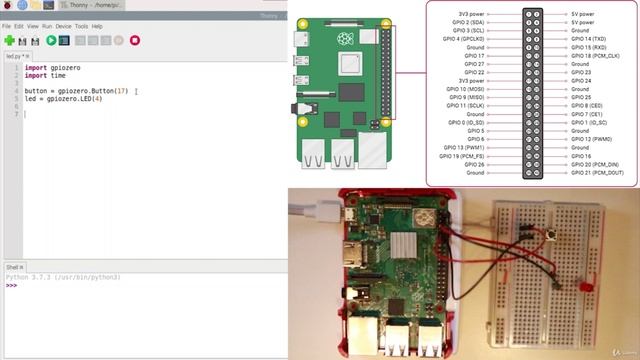 3.2. Raspberry PI connections