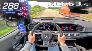 2024 Mercedes-AMG GLE 63 S V8 МОНСТР на НЕМЕЦКОМ АВТОБАМЕ AutoTopNL