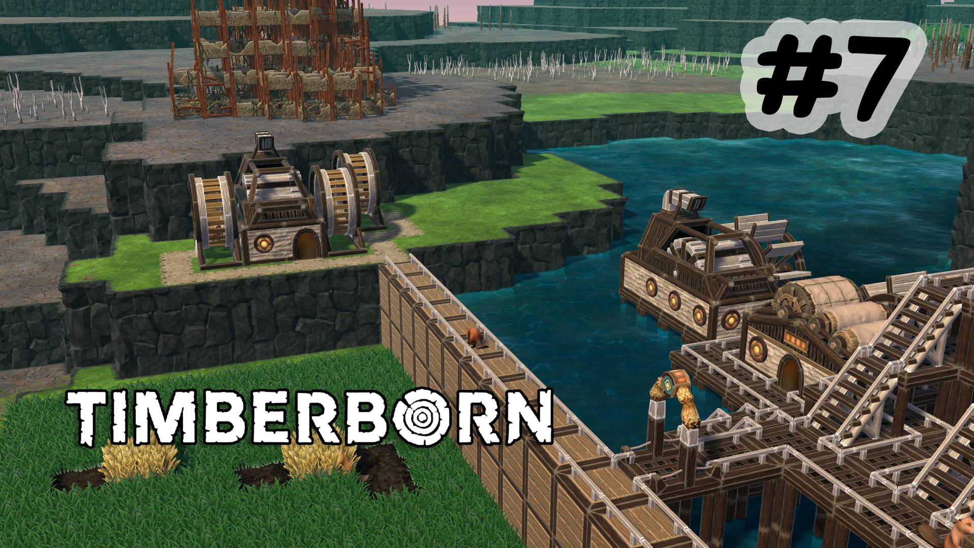 Timberborn |#7| Первые эксперименты с терраформингом смотреть онлайн