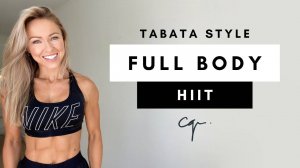 Caroline Girvan - 30 Min FULL BODY HIIT WORKOUT ｜ Tabata Style No Jumping & No Equipment