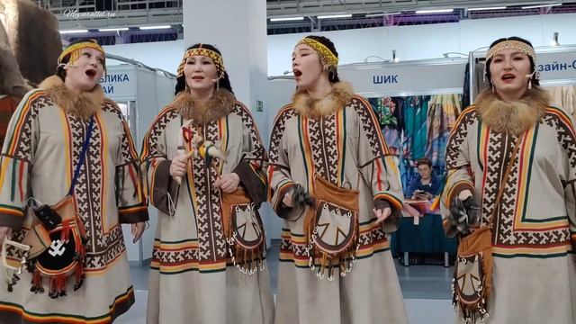 Народный ансамбль "Хаяр", песня про оленей