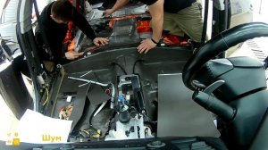 Шумоизоляция Mitsubishi Lancer за 1 день. Уровень Комфорт. АвтоШум.