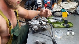 #Honda #VT1100 Shadow Sabre - снимаем и чистим карбюраторы