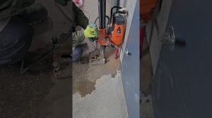 Алмазное бурение маленьким диаметром Ф32