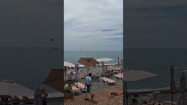 АДЛЕР. 27 МАЯ. НАБЕРЕЖНАЯ. ПЛЯЖ ЧАЙКА. #beach #море. смотреть онлайн