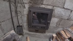 замена печки в бане на чугунную,,ISKANDER 18 M,,