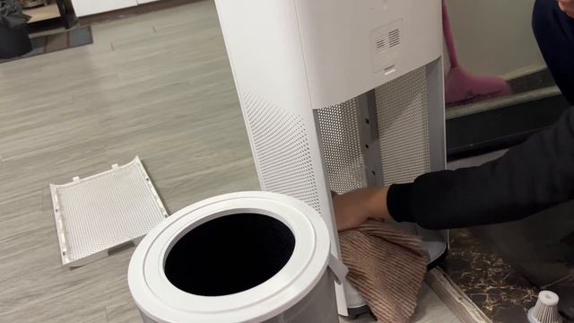 VỆ SINH MÁY LỌC KHÔNG KHÍ XIAOMI AIR PURIFIER 4 PRO SAU 2 THÁNG SỬ DỤNG