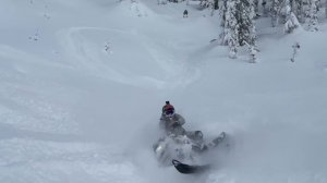 Глубокий снег - ski doo, polaris, arctic cat