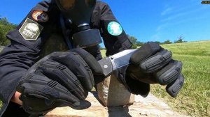 COLD STEEL RECON 1 CLIP POINT - CPM S35VN - DESTRUCTION TEST - UNTIL IT BREAKS - Tri-Ad Lock TEST