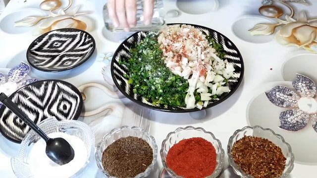 МАДОР САМСА С ШПИНАТОМ И ЗЕЛЕНЬЮ ☆ ВЕСЕННИЙ САМСА  @Узбекская Еда От Меня
