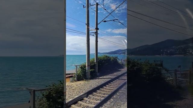 Сочи. Вид из окна Ласточки.  #beach #море