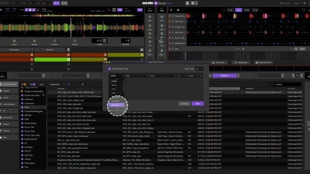 Serato Studio Smart Crates Quick Tip #seratostudio
