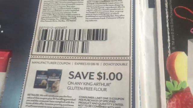 Coupon Insert Preview for 9/11- 4 Inserts!