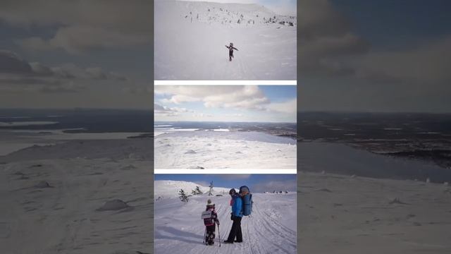 Как мы покоряли Волосяную гору в Кандалакше