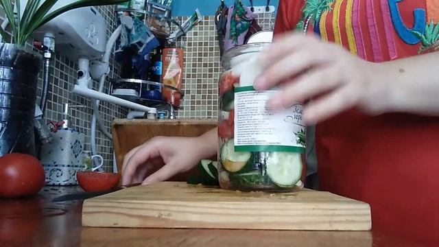 Салат из огурцов и помидоров на зиму / Заготовки на зиму