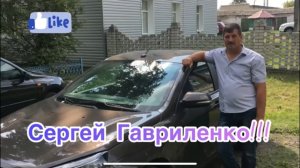 Снова поймал камень в лобовуху/ Клеим набором Алли экспресс.