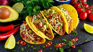 Taco and Sandwich Lot of Meat Foods Collection