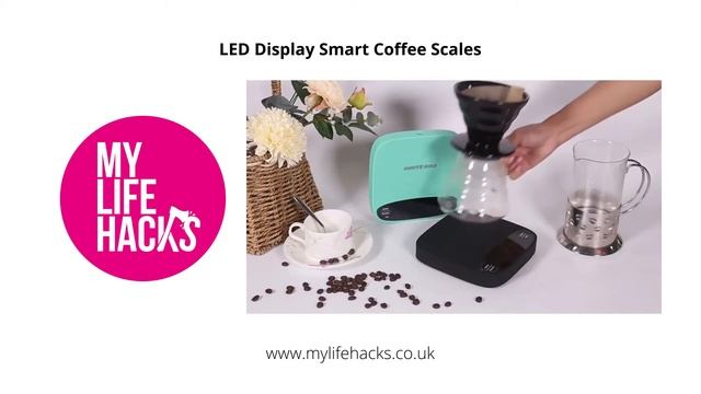 MyLifeHacks LED Display Smart Coffee Scales