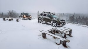 ДАСТЕРЫ И ХЕНДАЙ САНТАФЕ НОВОГОДНИЙ КОРПАРАТИВ