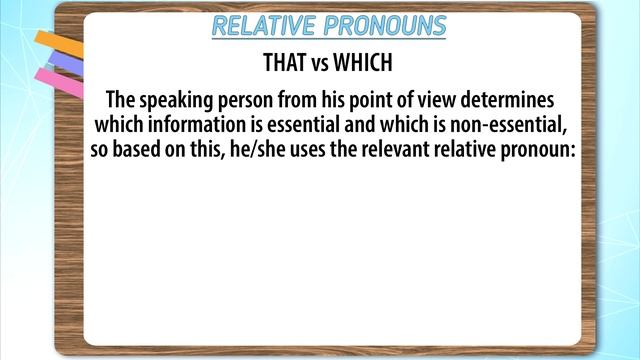 Relative Pronouns & Relative Clauses – That | Which | Who | Whose - English Grammar