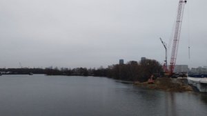 Открыт пешеходный мост через Нагатинский Затон