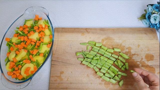 Что приготовить на ужин? Ароматная курочка с запеченными овощами.