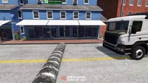 Trucks vs Speed Bumps - beamng drive