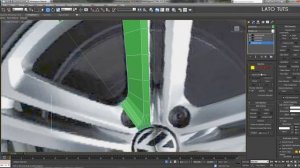 Volkswagen Passat rim (Alufelga) Modeling 3ds max