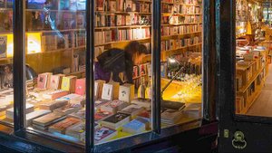 Музыка для чтения Книжный магазинчик в дождливом Лондоне