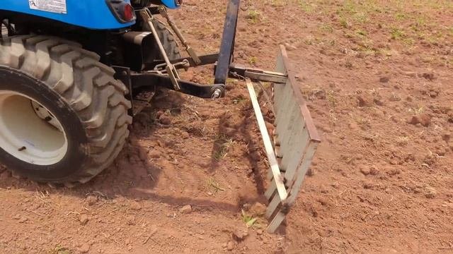 Mini Trator LS MT 1.25 Com Um Novo Implemento. O Que Fizemos? #trator #tractor #agricultura