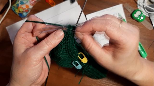 Детские варежки с откидным верхом! Попетельный МК