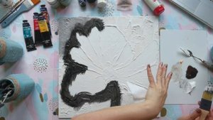 МАСТЕР-класс "Цветок моей УНИКАЛЬНОСТИ".  УРОК 5. Задаём цвет фона