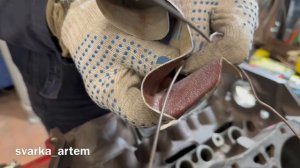 11-01-2025 Сварка лодочного мотора, чугун. Часть 2