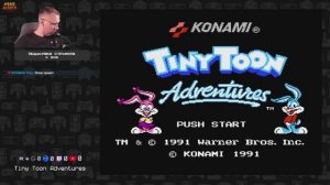 Tiny Toon Adventures - играем на [ NES - 8-BIT ] (СТРИМ)