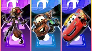 FREDDY VS METR VS MCQUEEN| Tiles hop battle